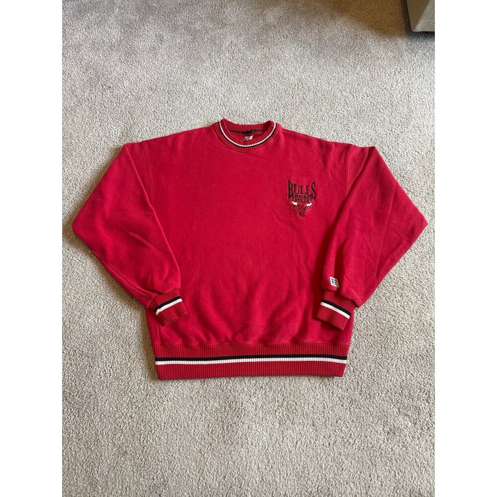 Vintage Chicago Bulls The Game Unisex Crewneck Sweatshirt Size Medium